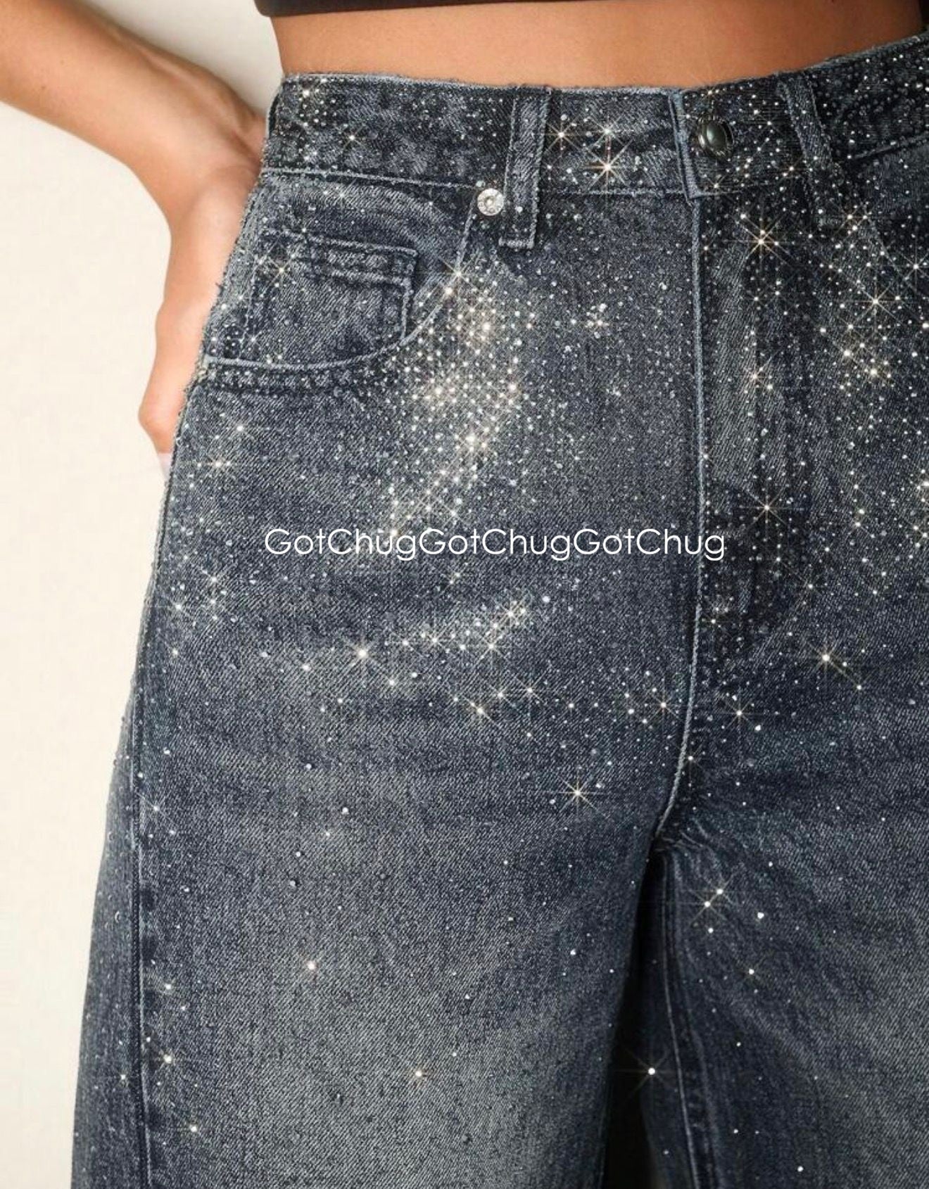 Amara Bedazzled Pants✨