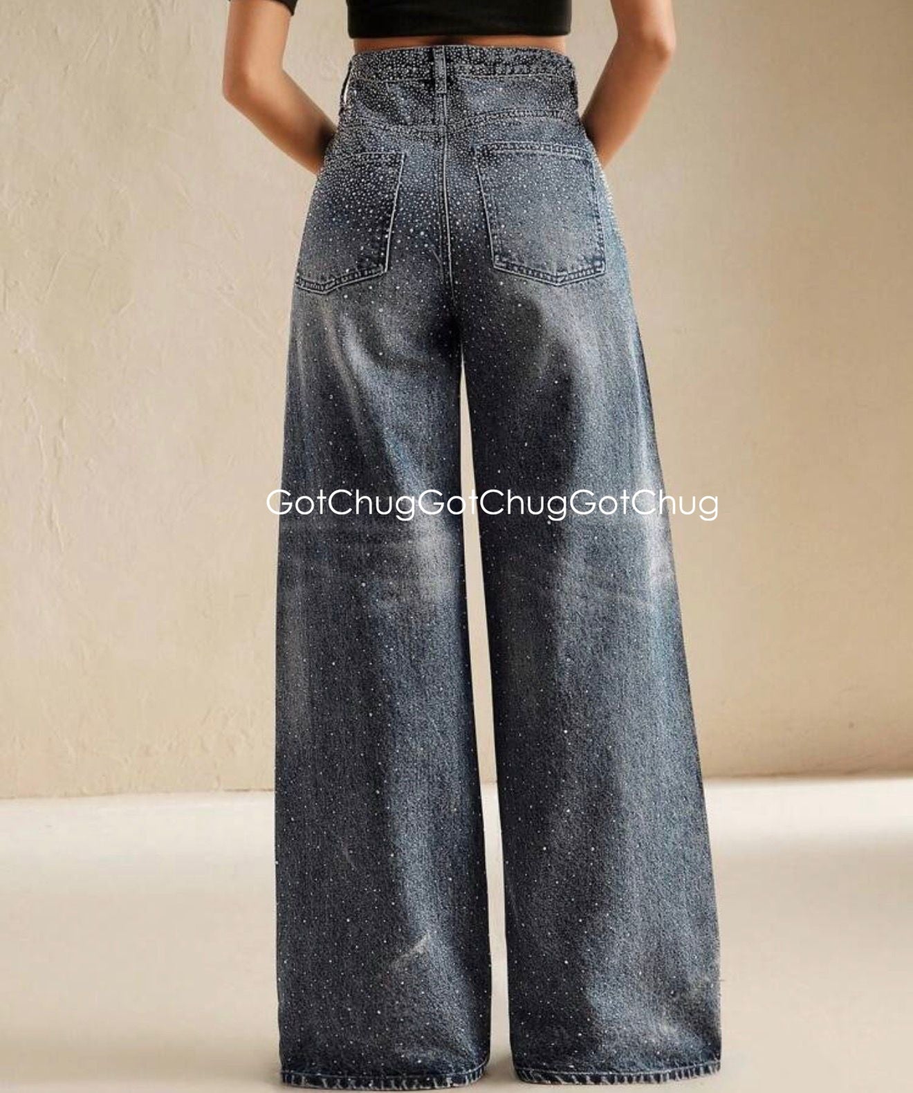 Amara Bedazzled Pants✨