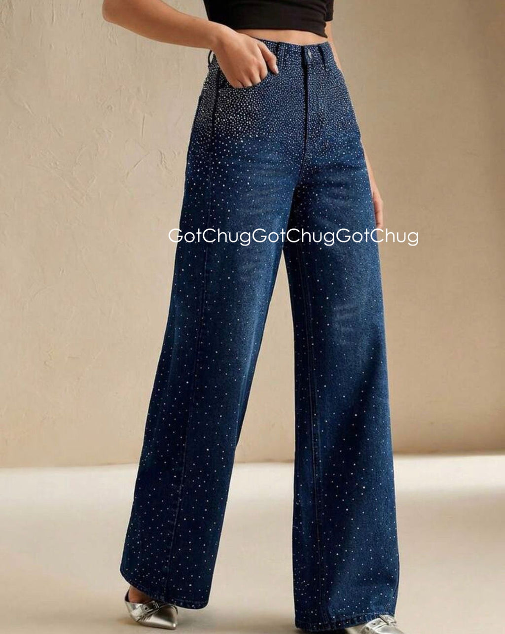 Amara Bedazzled Pants✨