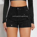 Cassey Bedazzled Shorts ✨