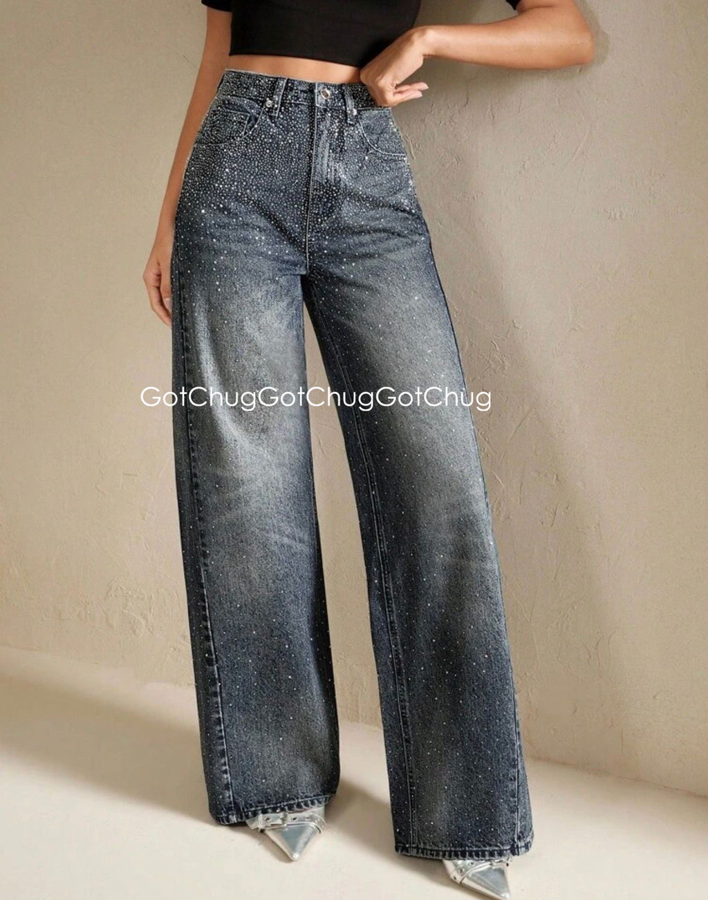 Amara Bedazzled Pants✨